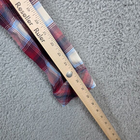 Gap + Pendleton Women Red Long Sleeve Button-Down Shirt Size S - Picture 11 of 12